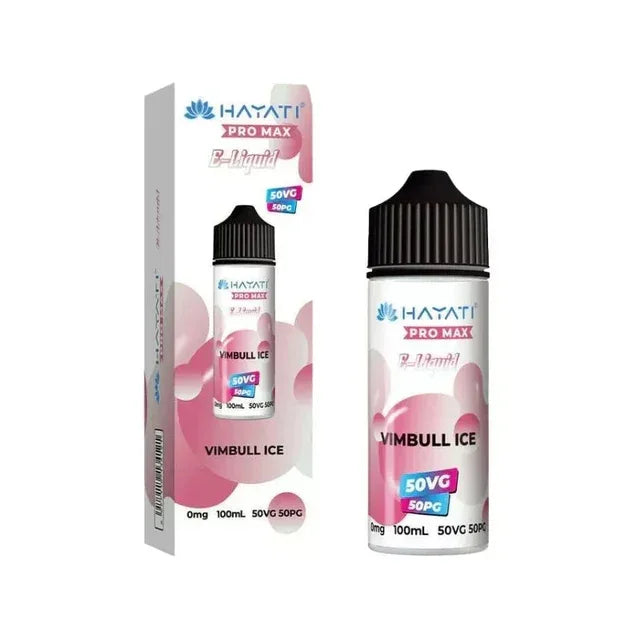 Hayati Pro Max 50/50 Vape Juice Vimbull Ice Flavour 
