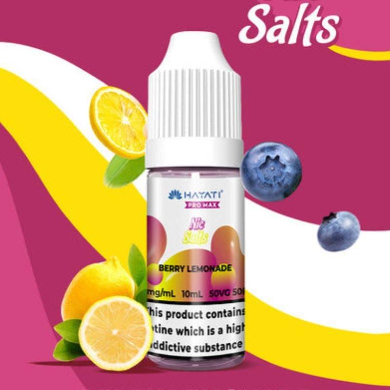 Hayati Pro Max Nicotine E-liquid Berry Lemonade Flavour