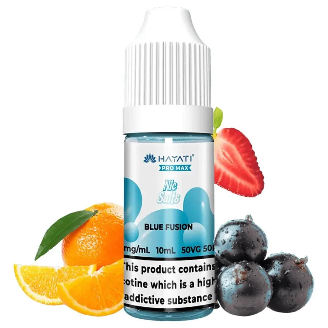 Hayati Pro Max Nicotine E-liquid Blue Fusion Flavour