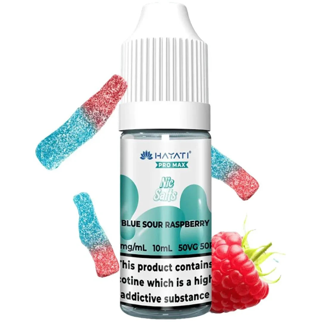 Hayati Pro Max Nicotine E-liquid Blue Sour Raspberry Flavour