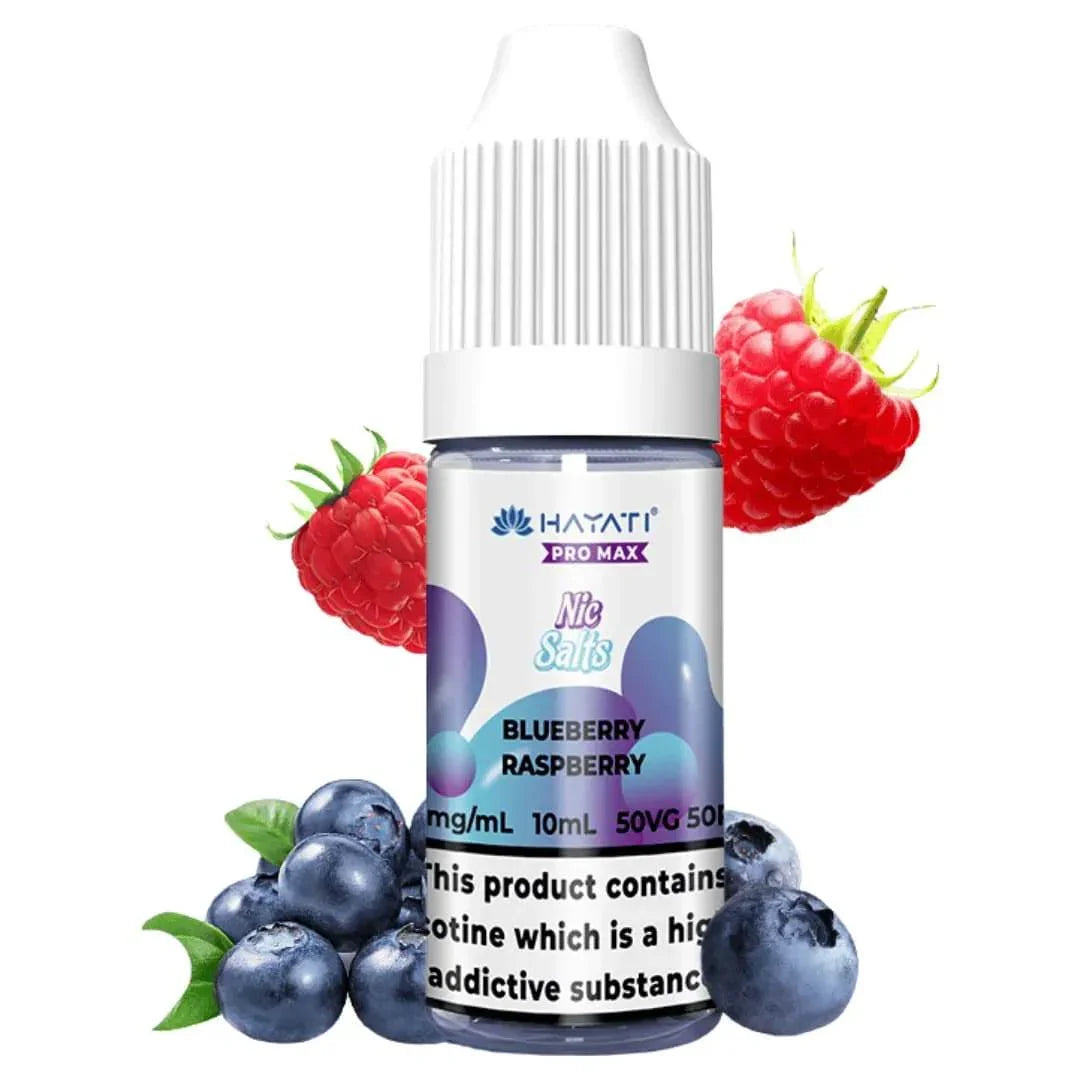 Hayati Pro Max Nicotine E-liquid Blueberry Cherry Cranberry Flavour