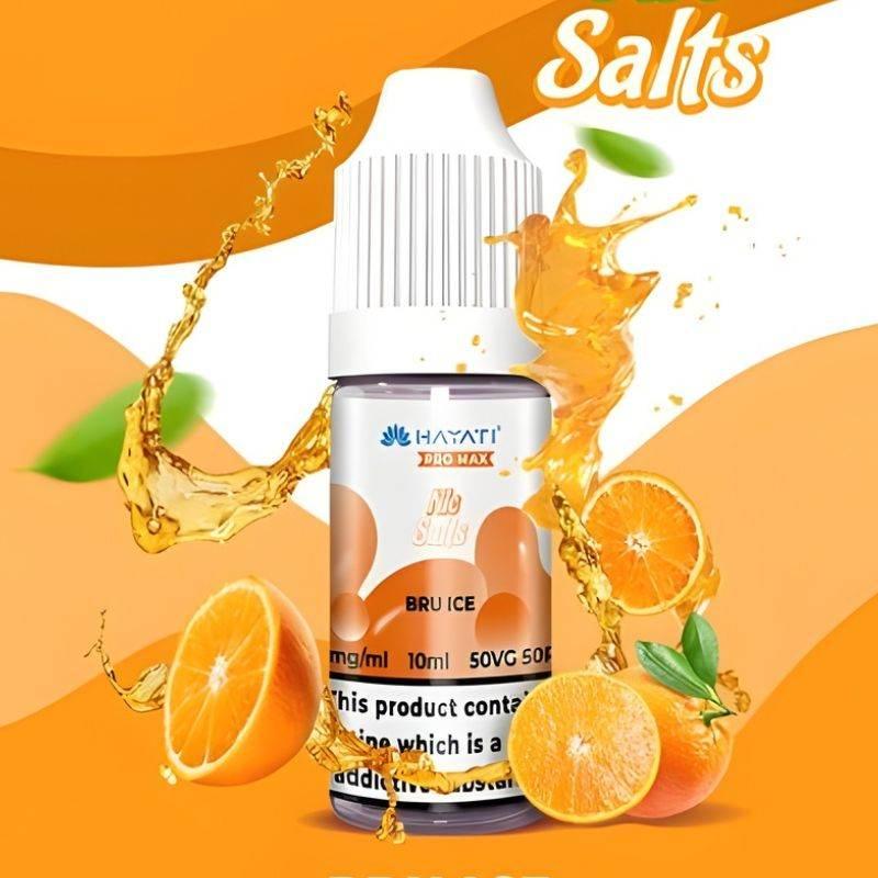 Hayati Pro Max Nicotine E-liquid Bru Ice Flavour