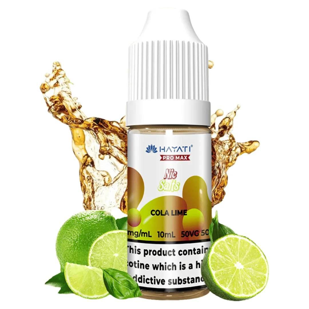 Hayati Pro Max Nicotine E-liquid Cola Lime Flavour