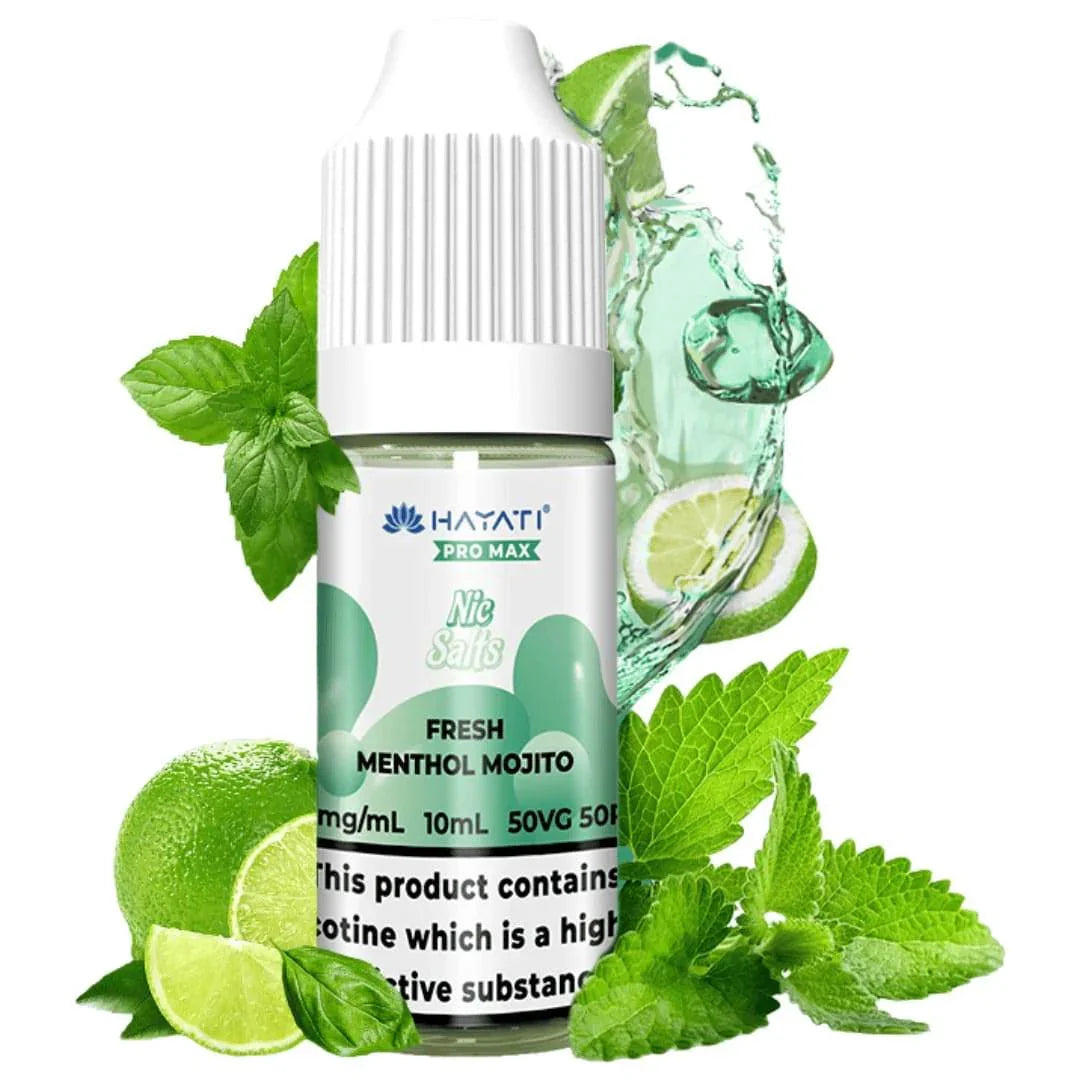 Hayati Pro Max Nicotine E-liquid Fresh Menthol Mojito Flavour