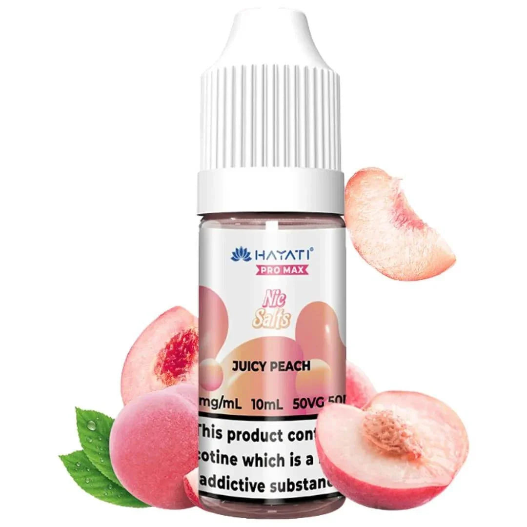 Hayati Pro Max Nicotine E-liquid Juicy Peach Flavour