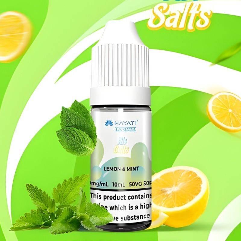 Hayati Pro Max Nicotine E-liquid Lemon & Mint Flavour