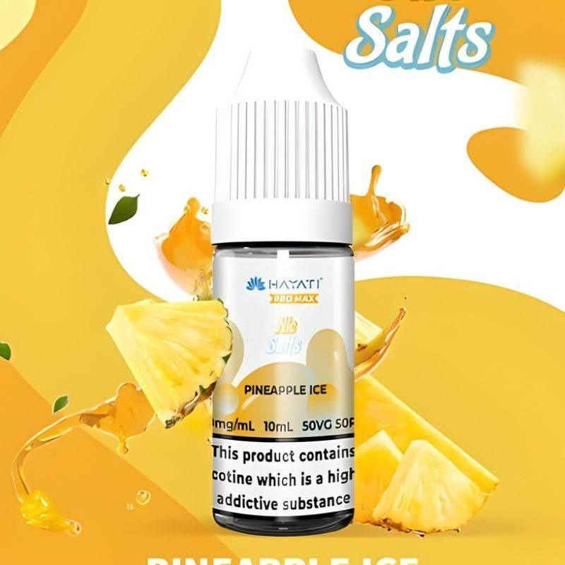Hayati Pro Max Nicotine E-liquid Pineapple Ice Flavour