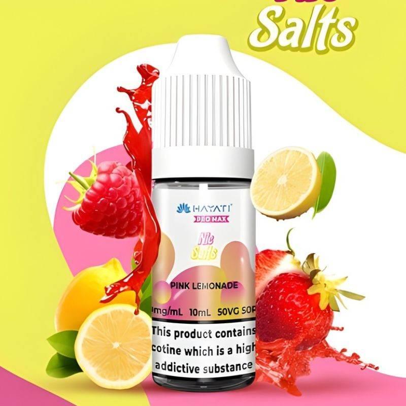 Hayati Pro Max Nicotine E-liquid Pink Lemonade Flavour