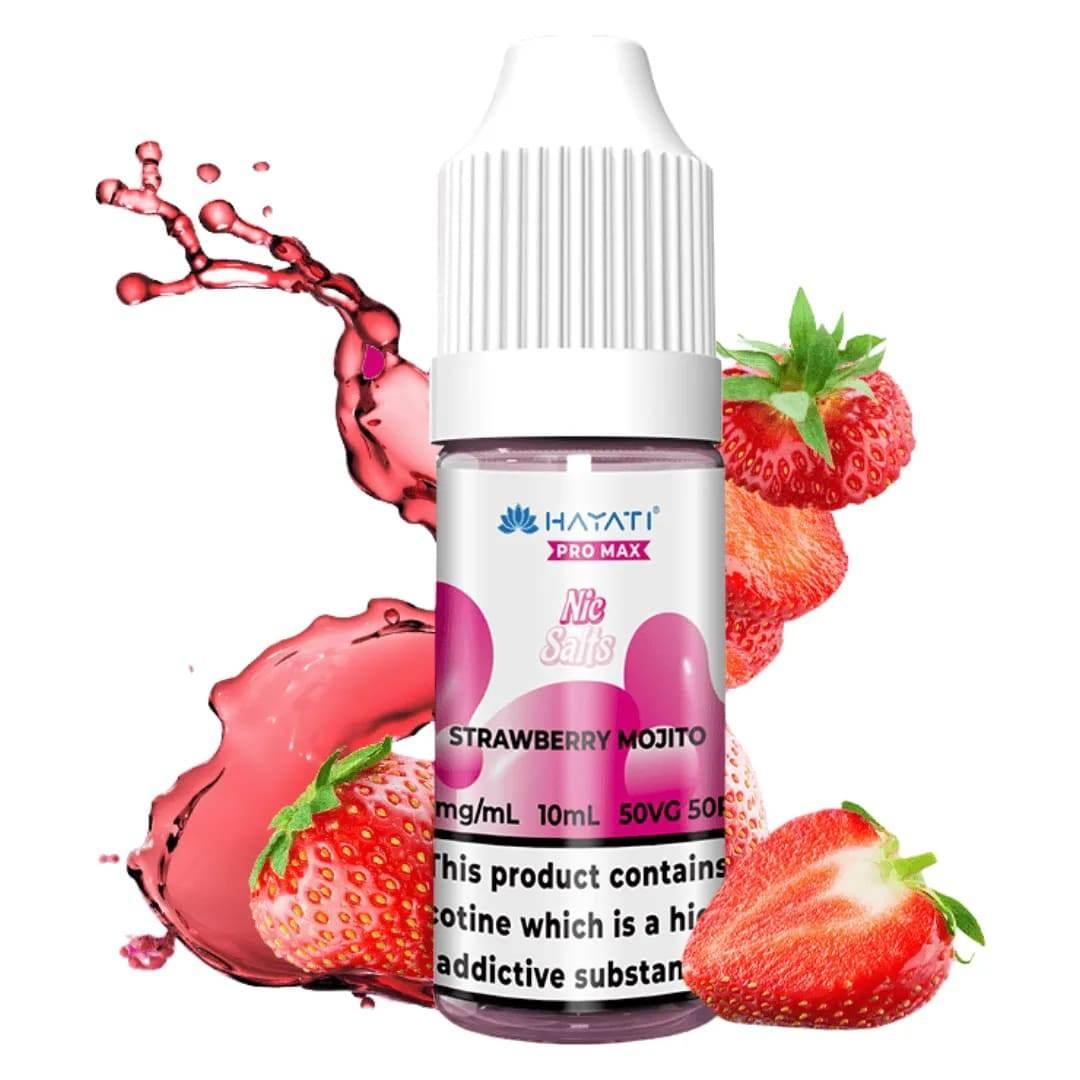 Hayati Pro Max Nicotine E-liquid Strawberry Mojito Flavour