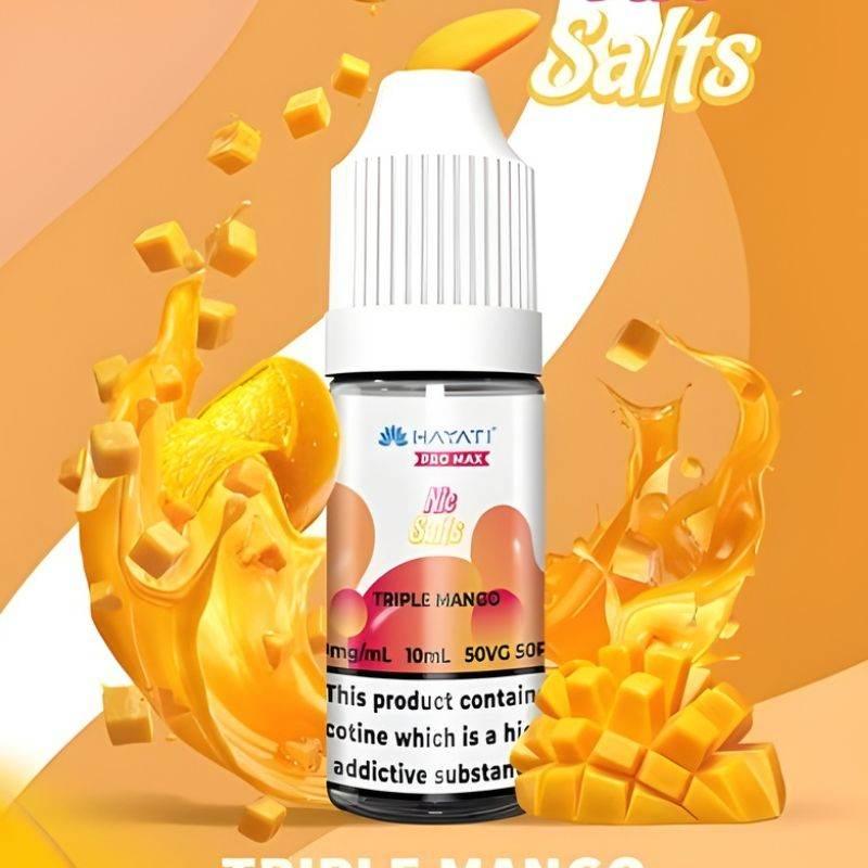Hayati Pro Max Nicotine E-liquid Triple Mango Flavour