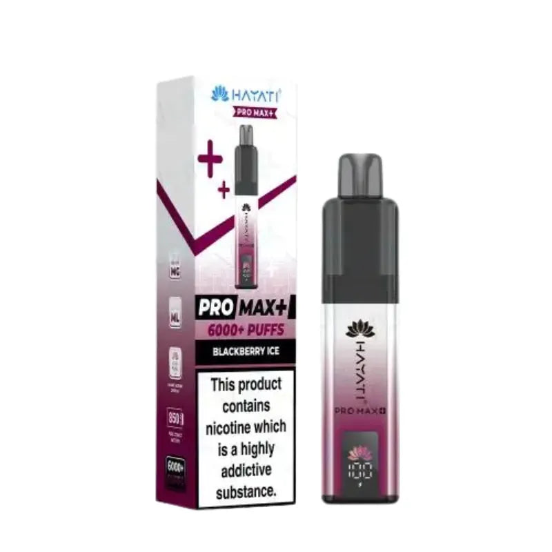 Hayati Pro Max Plus 6K Kit Blackberry Ice Flavour
