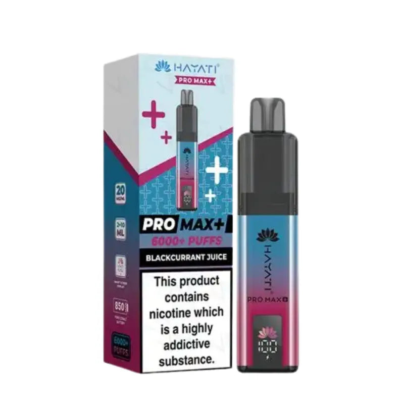 Hayati Pro Max Plus 6K Kit Blackcurrant Juice Flavour