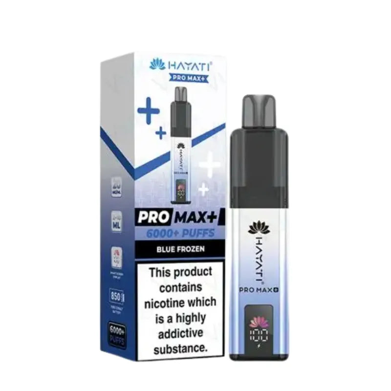 Hayati Pro Max Plus 6K Kit Blue Frozen Flavour