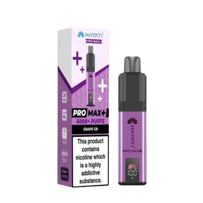 Hayati Pro Max Plus 6K Kit Grape GB Flavour