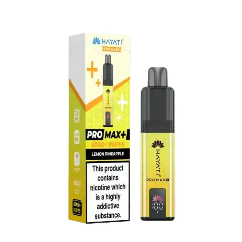 Hayati Pro Max Plus 6K Kit Lemon Pineapple Flavour