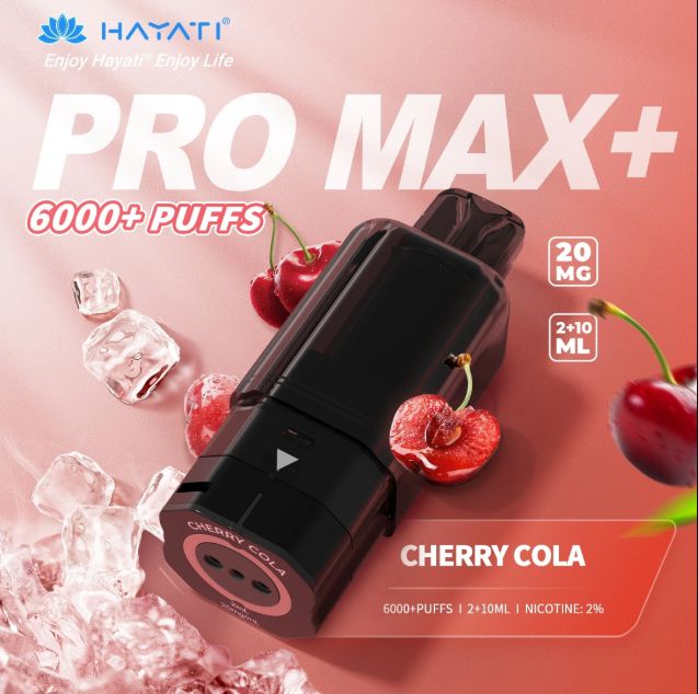 Hayati Pro Max Plus Pods Cherry Cola Flavour