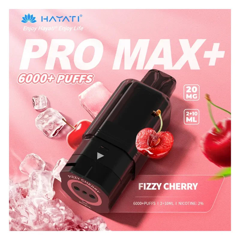 Hayati Pro Max Plus Pods Fizzy Cherry Flavour