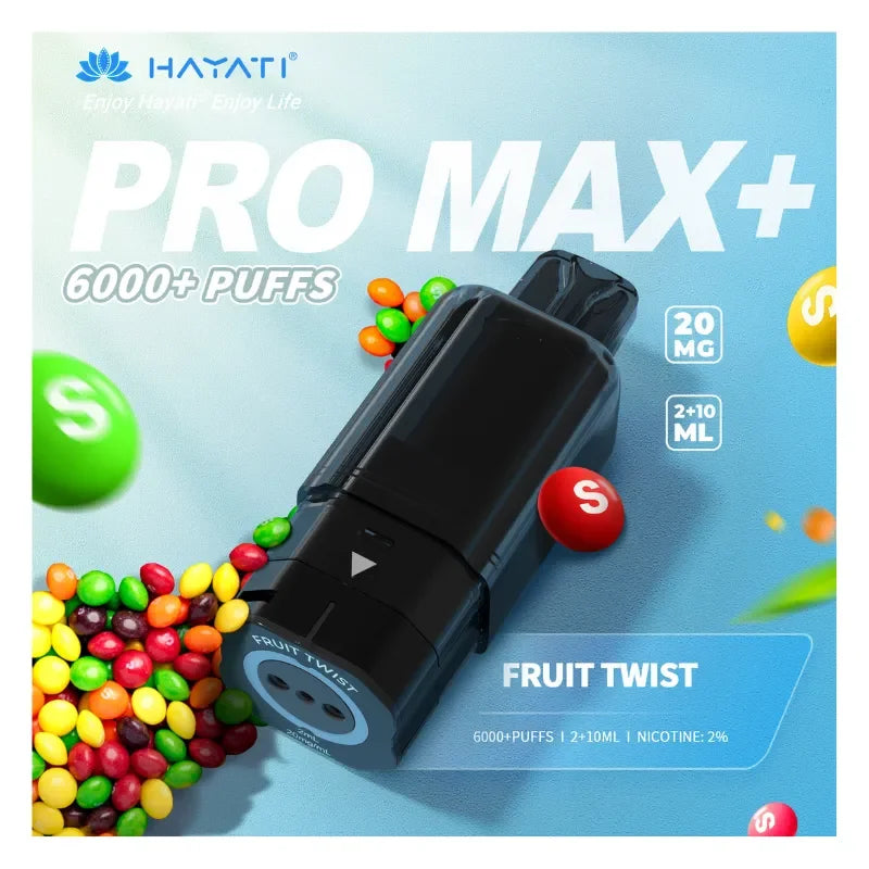 Hayati Pro Max Plus Pods Fruit Twist Flavour