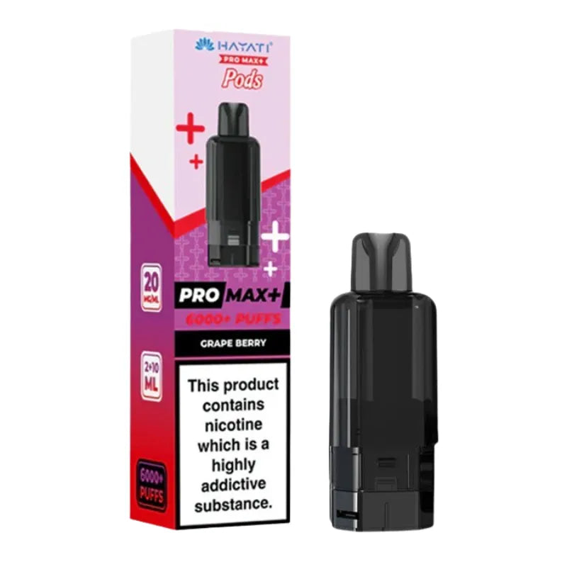 Hayati Pro Max Plus Pods Grape Berry Flavour