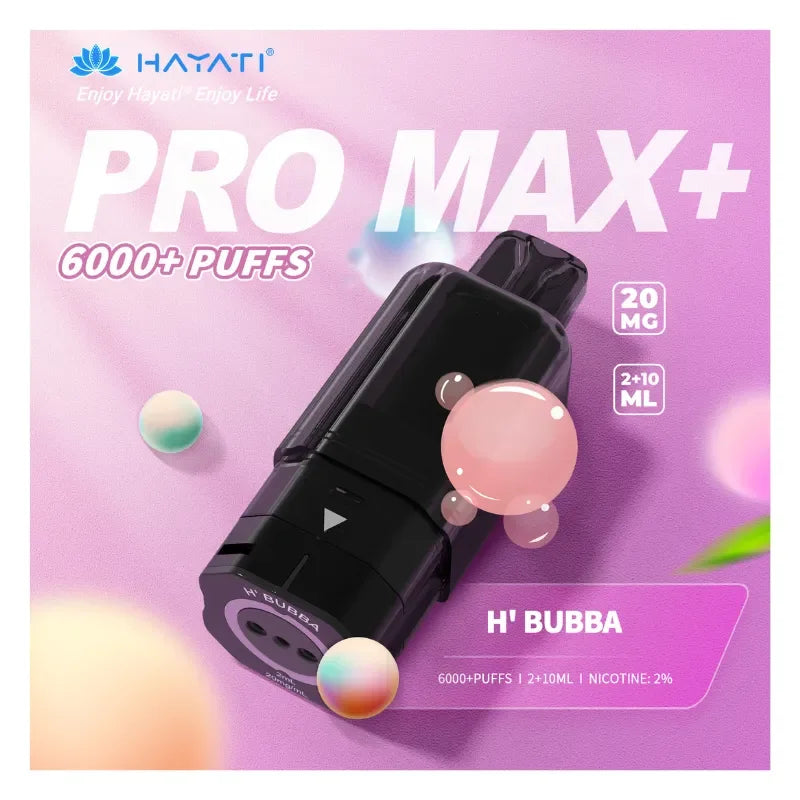 Hayati Pro Max Plus Pods Hubba Bubba Flavour