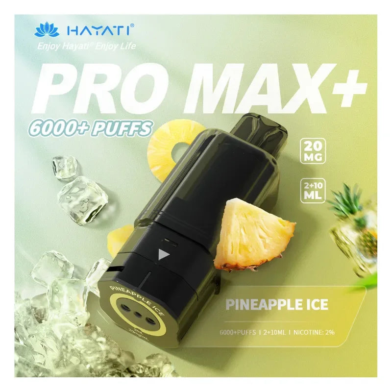 Hayati Pro Max Plus Pods Pineapple Ice Flavour