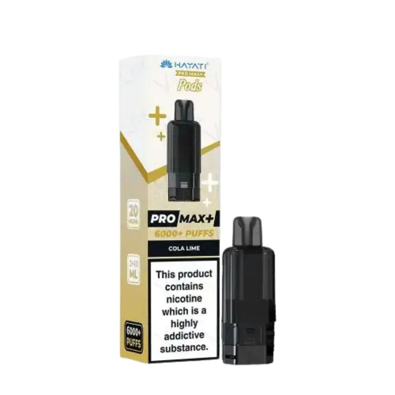 Hayati Pro Max Plus 6K Prefilled Pods Cola Lime Flavour