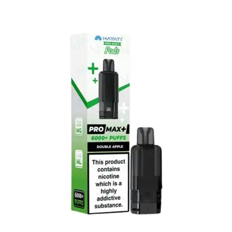 Hayati Pro Max Plus 6K Prefilled Pods Double Apple Flavour