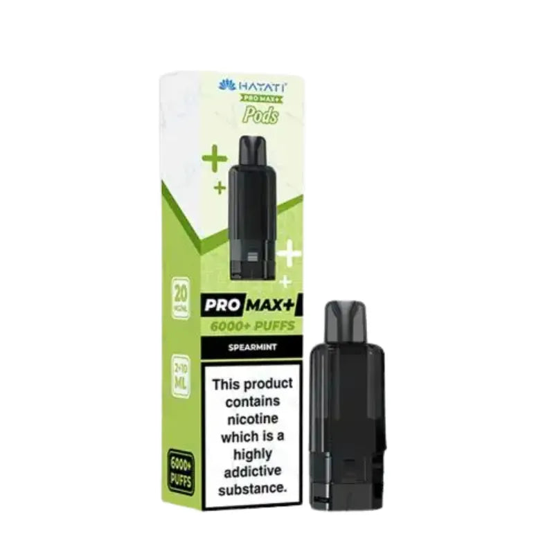 Hayati Pro Max Plus 6K Prefilled Pods Spearmint Flavour