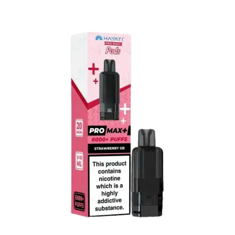 Hayati Pro Max Plus 6K Prefilled Pods Straw Gummy Bear Flavour