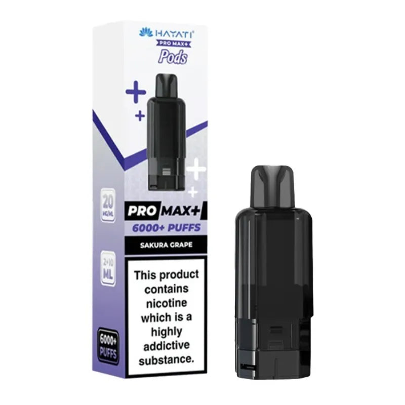 Hayati Pro Max Plus Pods Sakura Grape Flavour