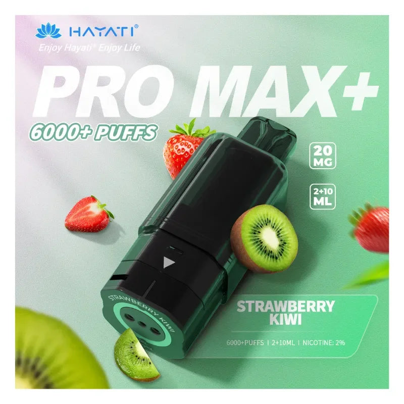 Hayati Pro Max Plus Pods Strawberry Kiwi Flavour