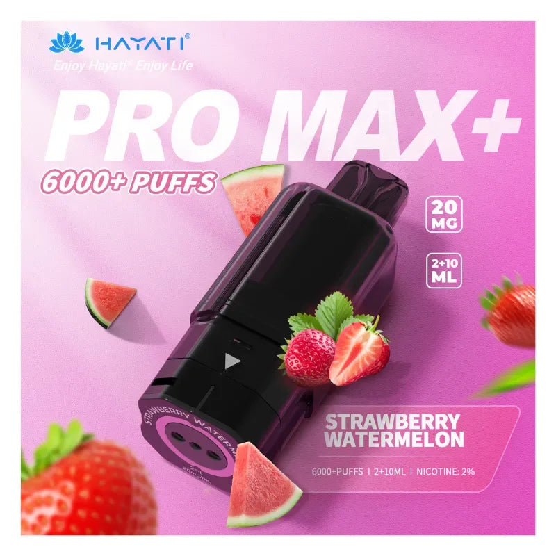 Hayati Pro Max Plus Pods Strawberry Watermelon Flavour