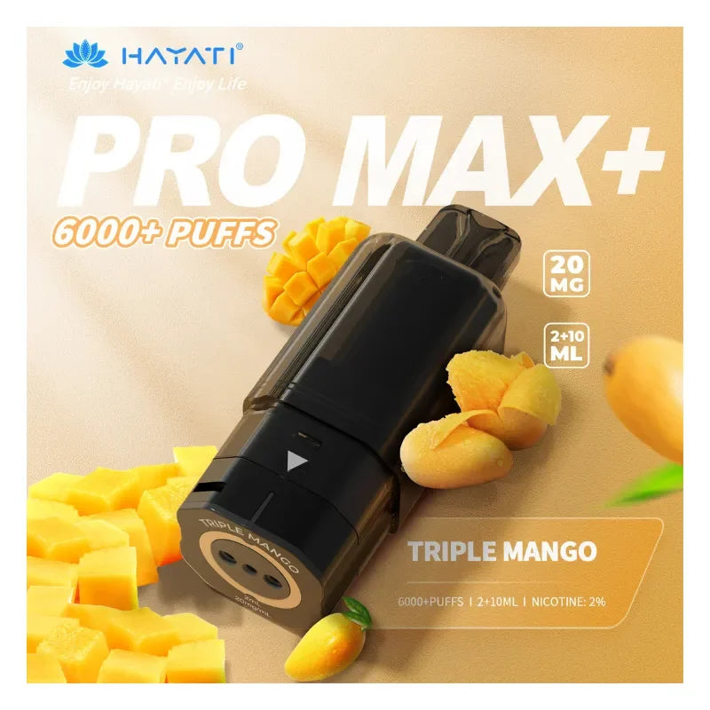 Hayati Pro Max Plus Pods Triple Mango Flavour