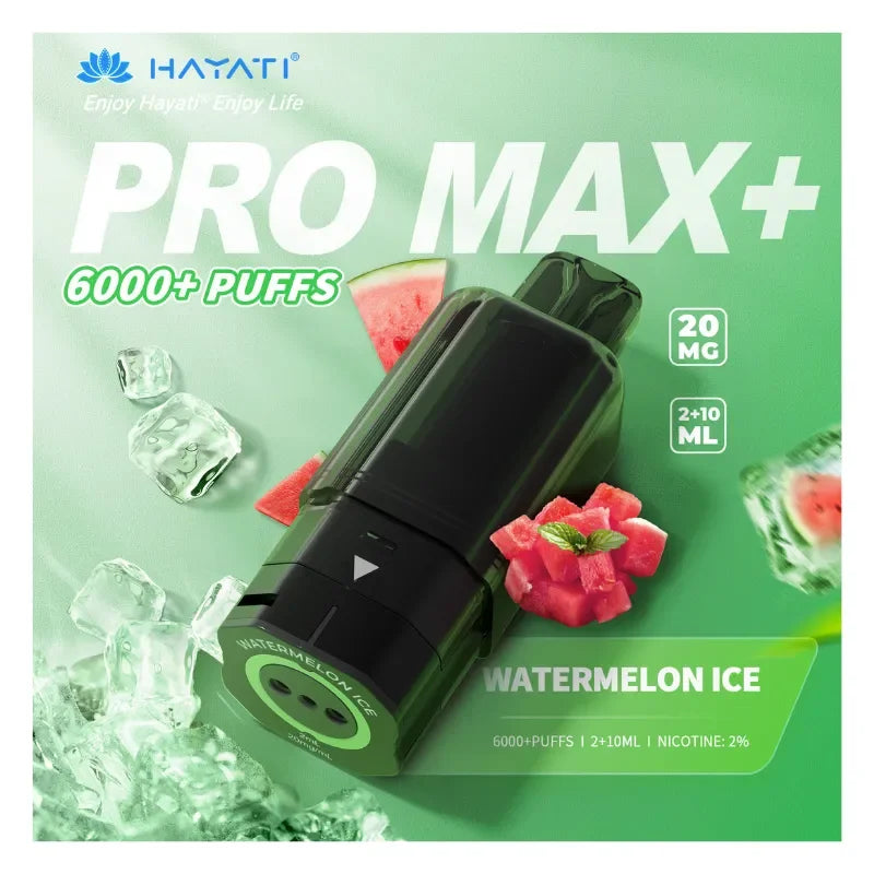 Hayati Pro Max Plus Pods Watermelon Ice Flavour