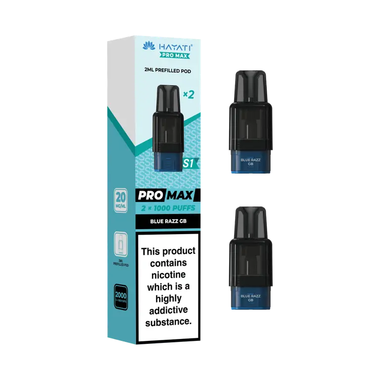 Hayati Pro Max S1 Prefilled Pods