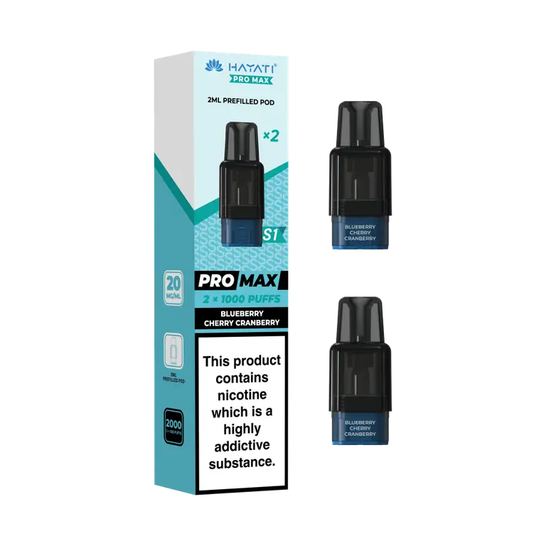 Hayati Pro Max S1 Prefilled Pods
