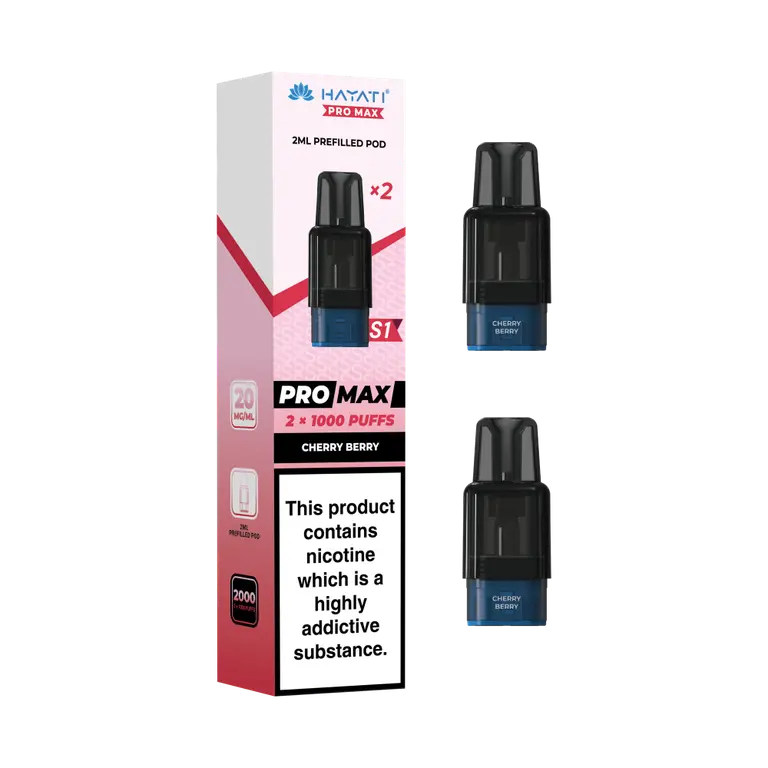 Hayati Pro Max S1 Prefilled Pods
