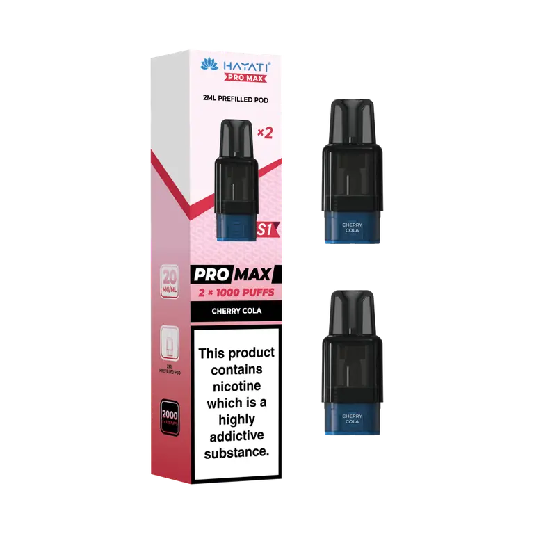 Hayati Pro Max S1 Prefilled Pods