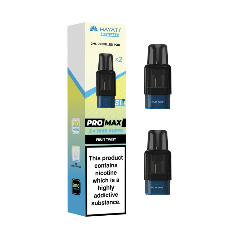 Hayati Pro Max S1 Prefilled Pods