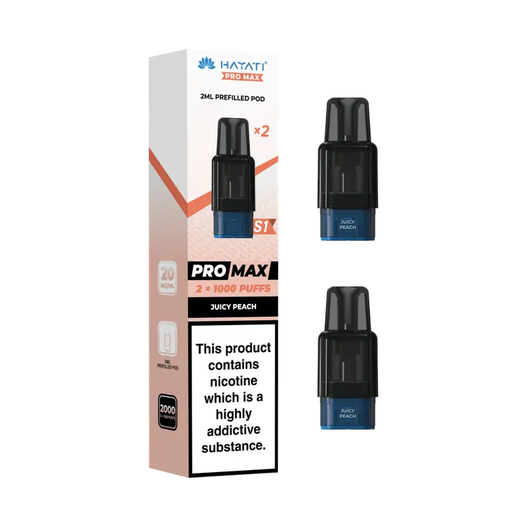 Hayati Pro Max S1 Prefilled Pods