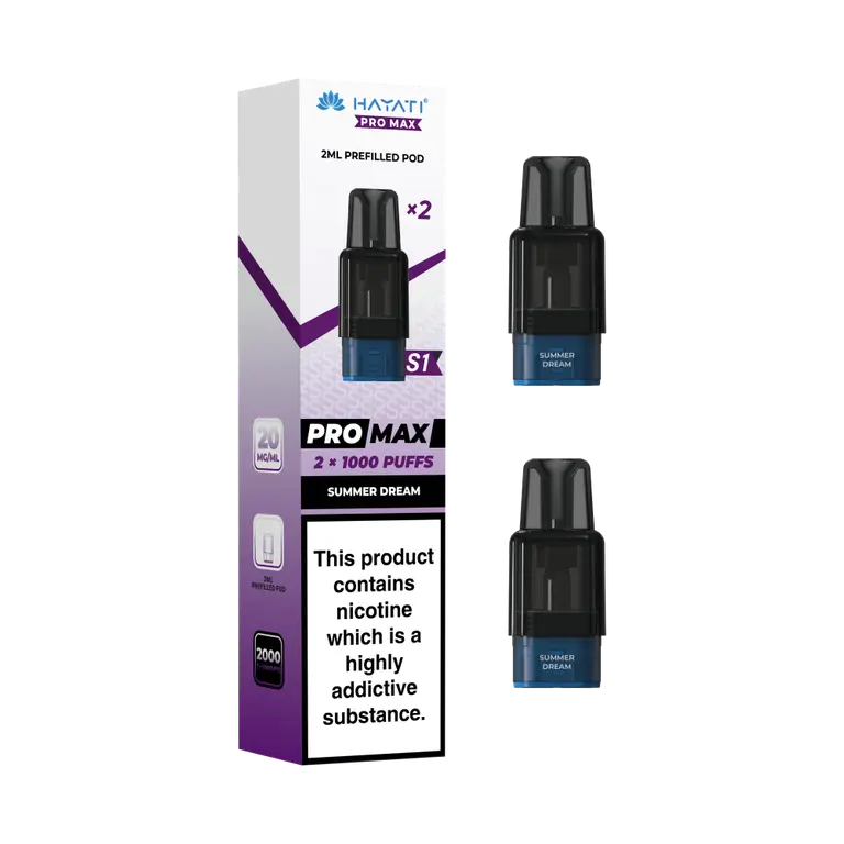 Hayati Pro Max S1 Prefilled Pods