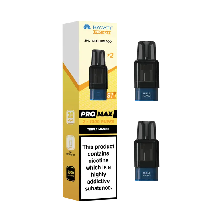 Hayati Pro Max S1 Prefilled Pods