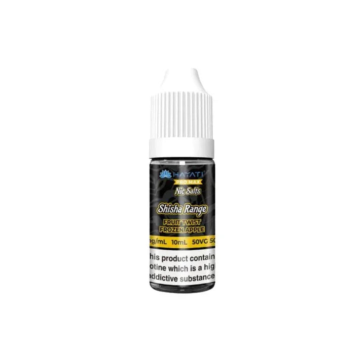 Hayati Pro Max Nicotine E-liquid Fruit Twist Frozen Apple Flavour