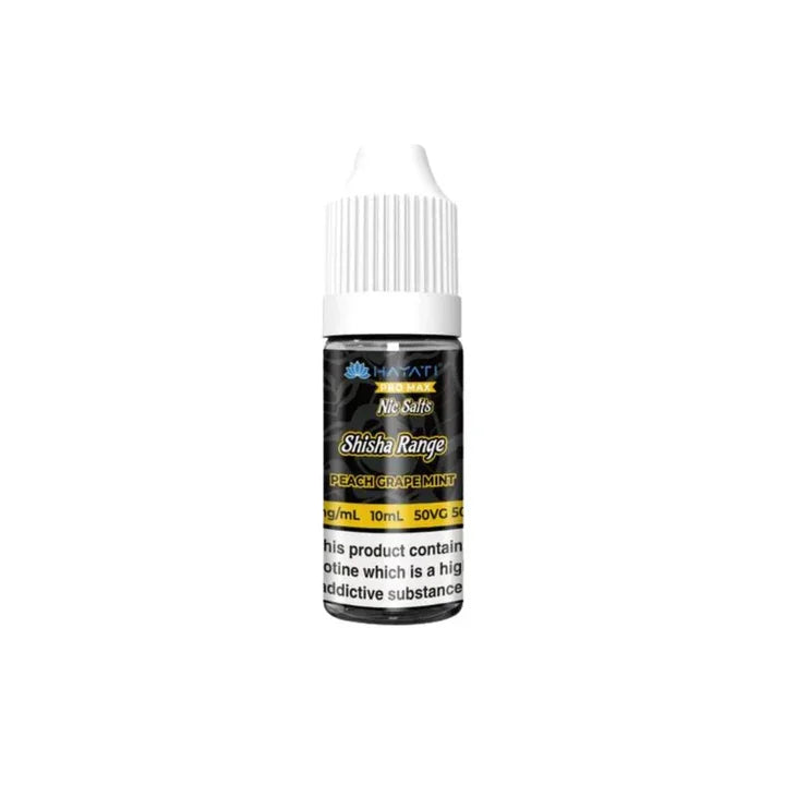 Hayati Pro Max Nicotine E-liquid Peach Grape Mint Flavour