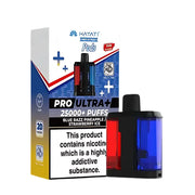 Hayati Pro Ultra Plus 25K Prefilled Pods Blue Razz Pineapple / Strawberry Ice