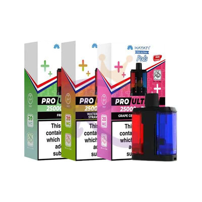 Hayati Pro Ultra Plus 25K Prefilled Pods 