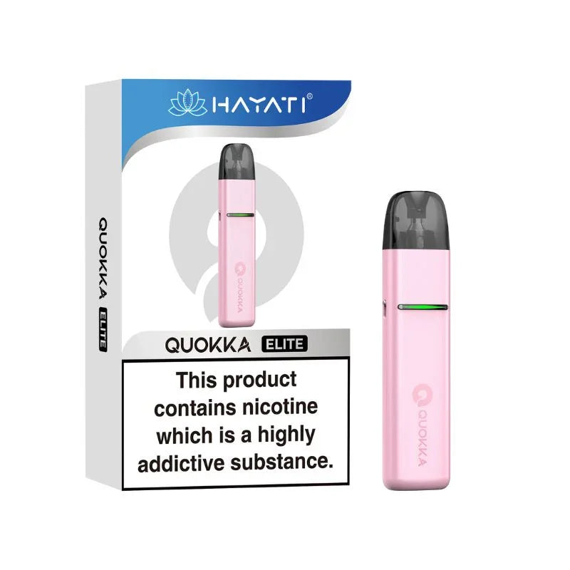 Hayati Quokka Elite Pod Vape Kit Babay Pink Colour