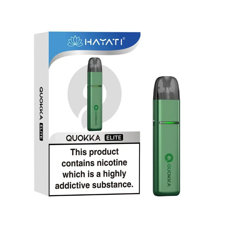 Hayati Quokka Elite Pod Vape Kit Forest Green Colour