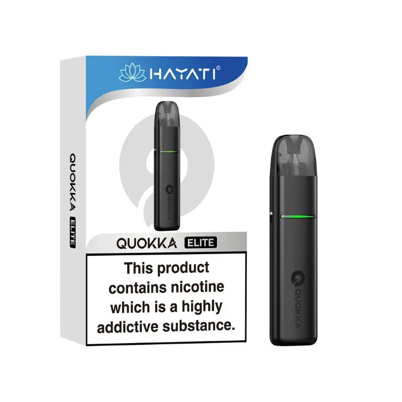 Hayati Quokka Elite Pod Vape Kit Onyx Black Colour