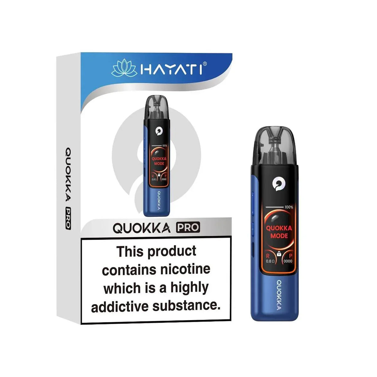 Hayati Quokka Pro Refillable Pod Kit Royal Blue Colour